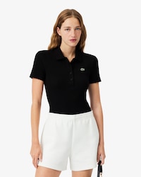 Polo De Algodón Acanalado L.12.D Al Cuerpo