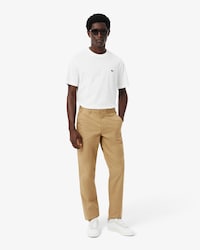 Pantalones De Algodón Fit Regular