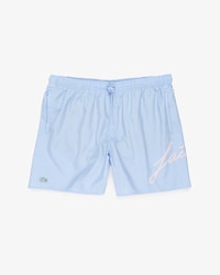 Shorts de Baño Monocromo Largos