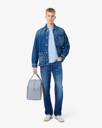 Polo L.12.12 Con Acento En El Bolsillo Fit Clásico