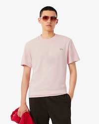 Remera de Algodón Pesado con Marca Bordada