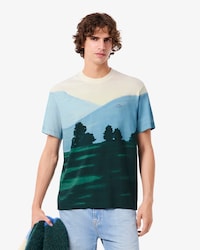 Remera de Algodón Estampada