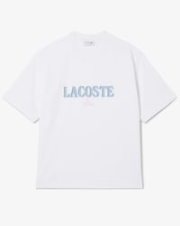 Remera de Algodón Oversized Estampada