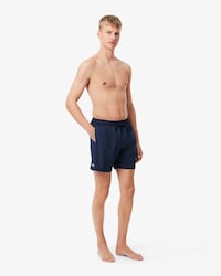 Shorts de Baño Monocromo Largos