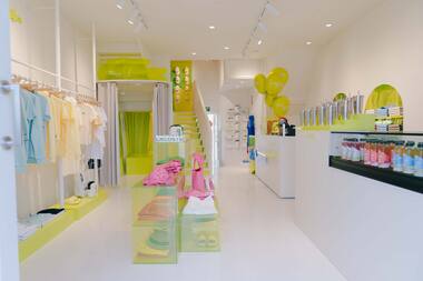 Pop-up store Lacoste Ibiza