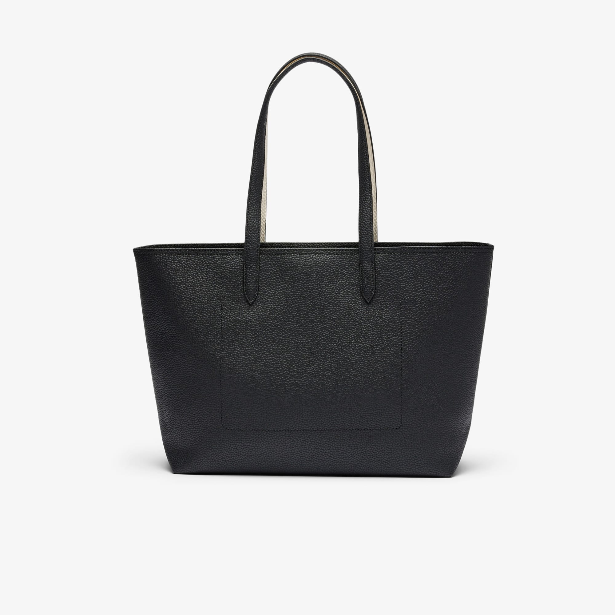 Bolsa Feminina Tote Anna com Zíper e Granulado Lacoste