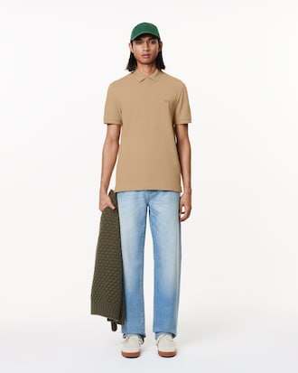 Polo Regular Fit Paris em Piqué Stretch