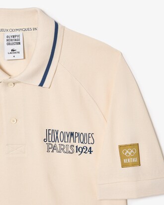 Camisa Polo Lacoste Olympic Heritage 1924