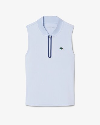 Sleeveless Ultra Dry Stretch Tennis Polo Shirt