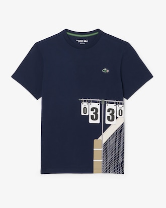 Remera Tenis Heritage Print Ultra-Dry