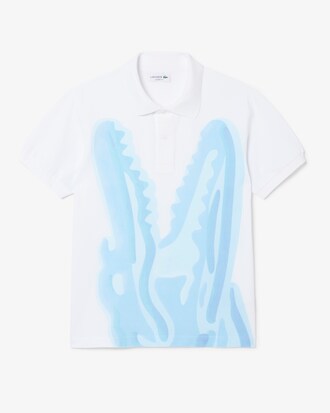 Polo Piquet Estampada Classic Fit