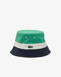 Chap&eacute;u Bob leve e revers&iacute;vel com colorblock