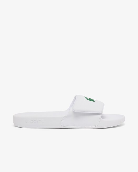 White & Dark Green