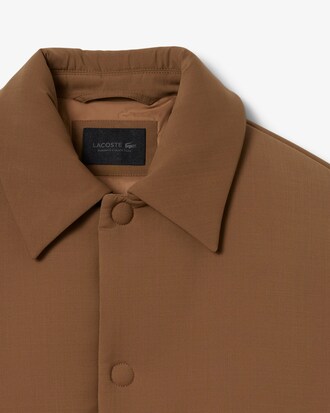 Casaco Acolchoado em Mistura de Lã Runway