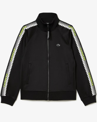 Buzo con cierre Logo Stripe de corte holgado para mujer