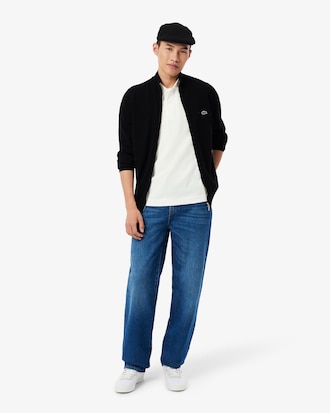 Polo com Estampa em Relevo &ndash; Classic Fit