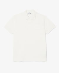 Polo com Estampa em Relevo Classic Fit