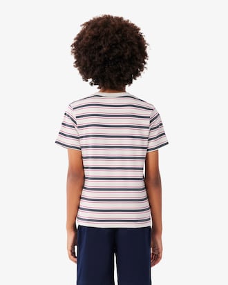 Camiseta Listrada de Algod&atilde;o