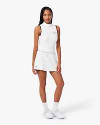 Pollera de tenis de canal&eacute; con herencia Ultra Dry
