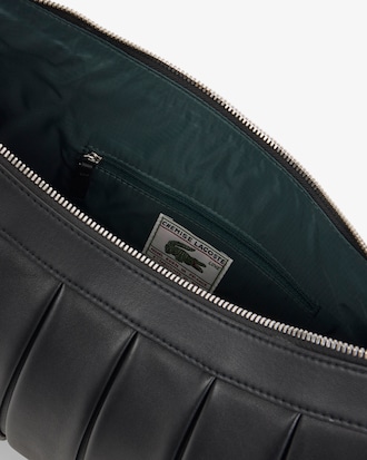 Cartera hobo de cuero mediana Lenglen
