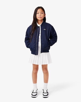 Polo Mini Piqu&eacute; Con Cuello Ondulado