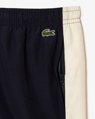 Pantalón Jogger Impermeable Con Diseño Color Block