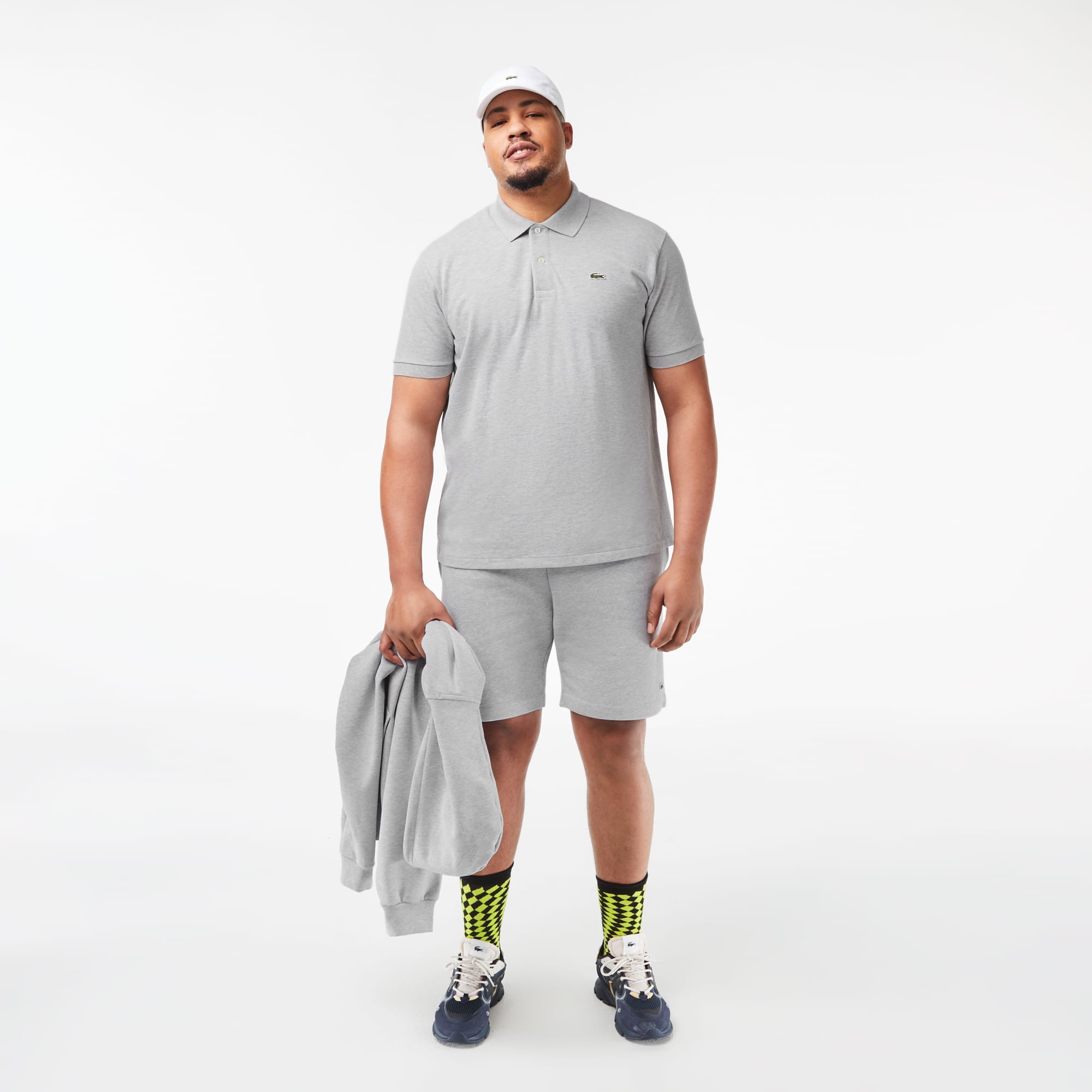 Polo Clássico Fit L.12.12 em Efeito Mescla - Lacoste - Novidades