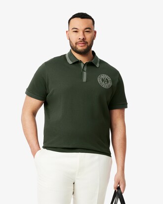 Polo L.12.12 Con Emblema Estampado Fit Regular