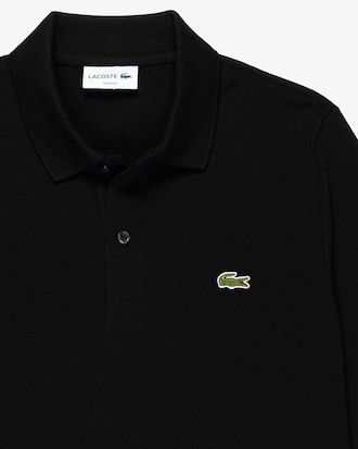 Polo Slim Fit L.12.12 de Manga Longa