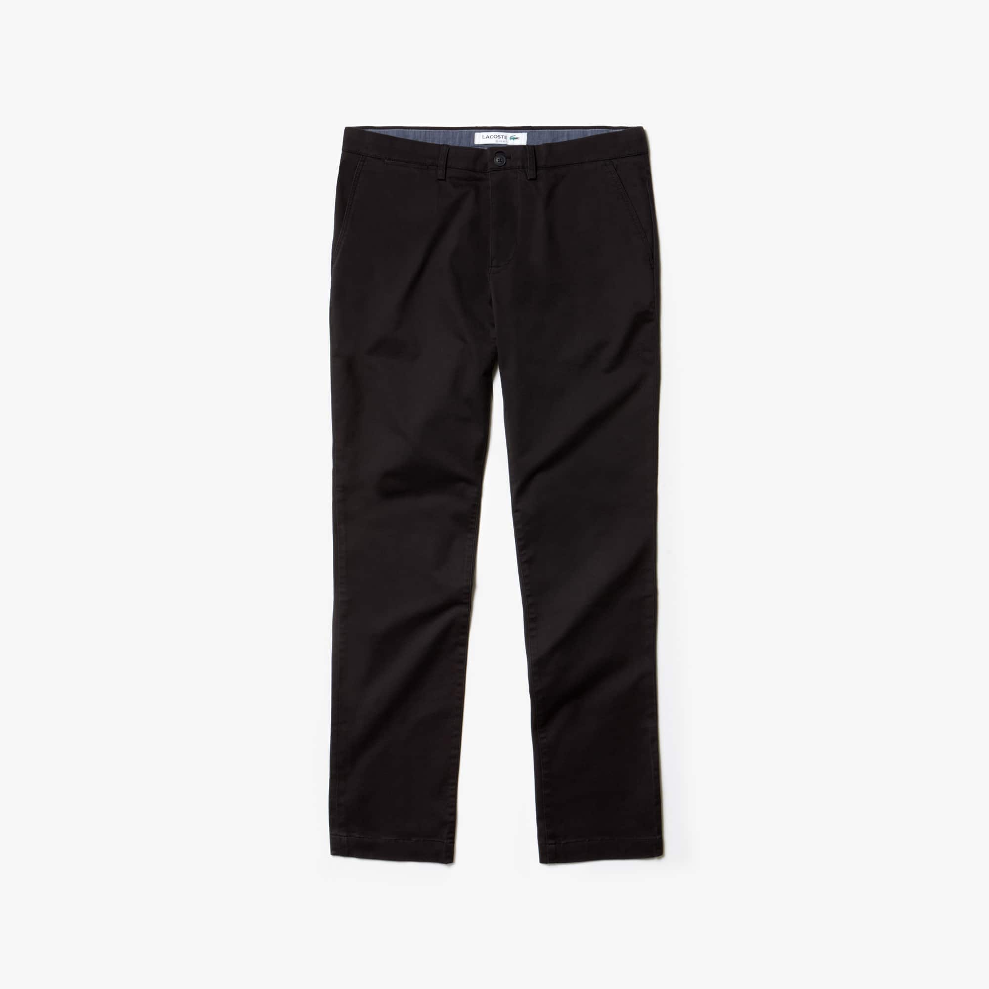 Pantalón De Hombre De Gabardina Elástica - Hombre - Novedades 2022 | Lacoste