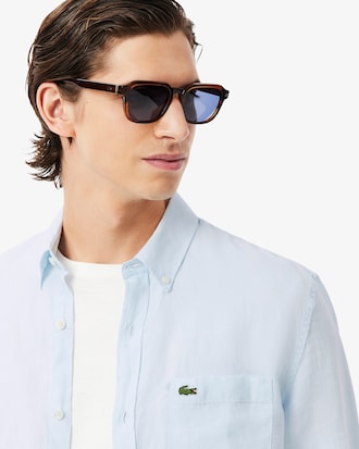 Camisa de Lino Fit Regular