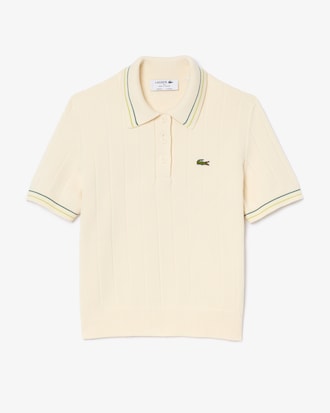 Polo em Algodão Canelado de French Made