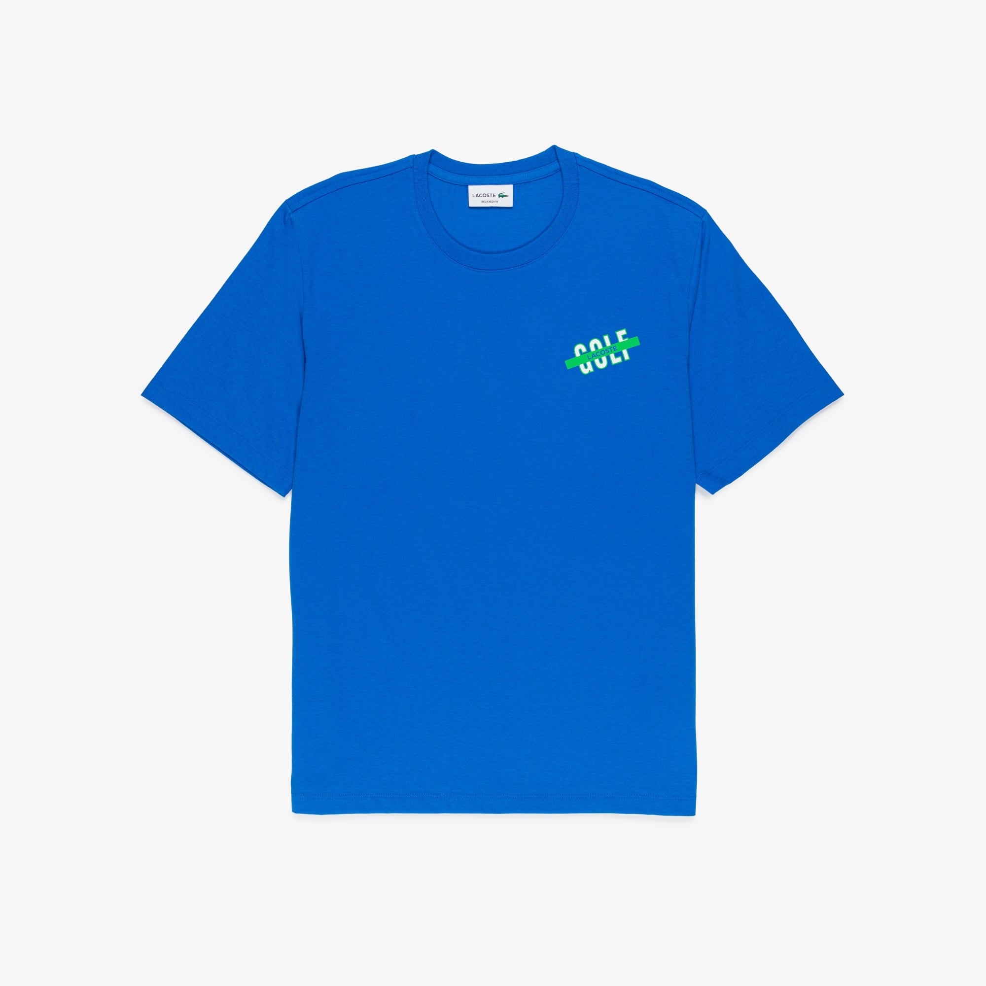 Camiseta Masculina Lisa com Estampa Golf no Peito | Lacoste