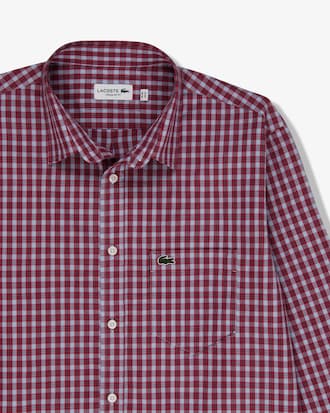 Camisa Masculina de Algod&atilde;o Popeline Regular Fit