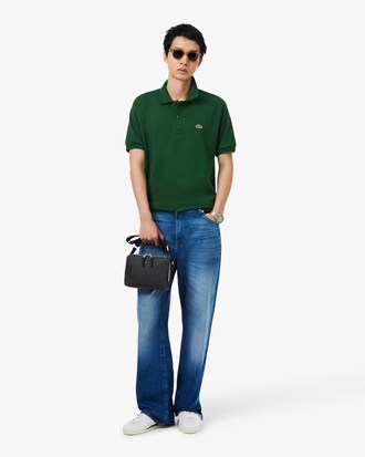 Small Chantaco Leather Reporter Bag