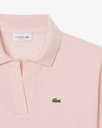 Camisa Polo Fluid Piqu&eacute; Ajuste Folgado