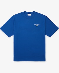 Camiseta Estampada de Malha Pesada de Caimento Folgado