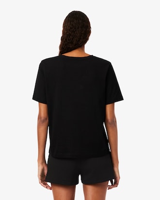 Remera de Algod&oacute;n Suave Cuello en V Fit Relax
