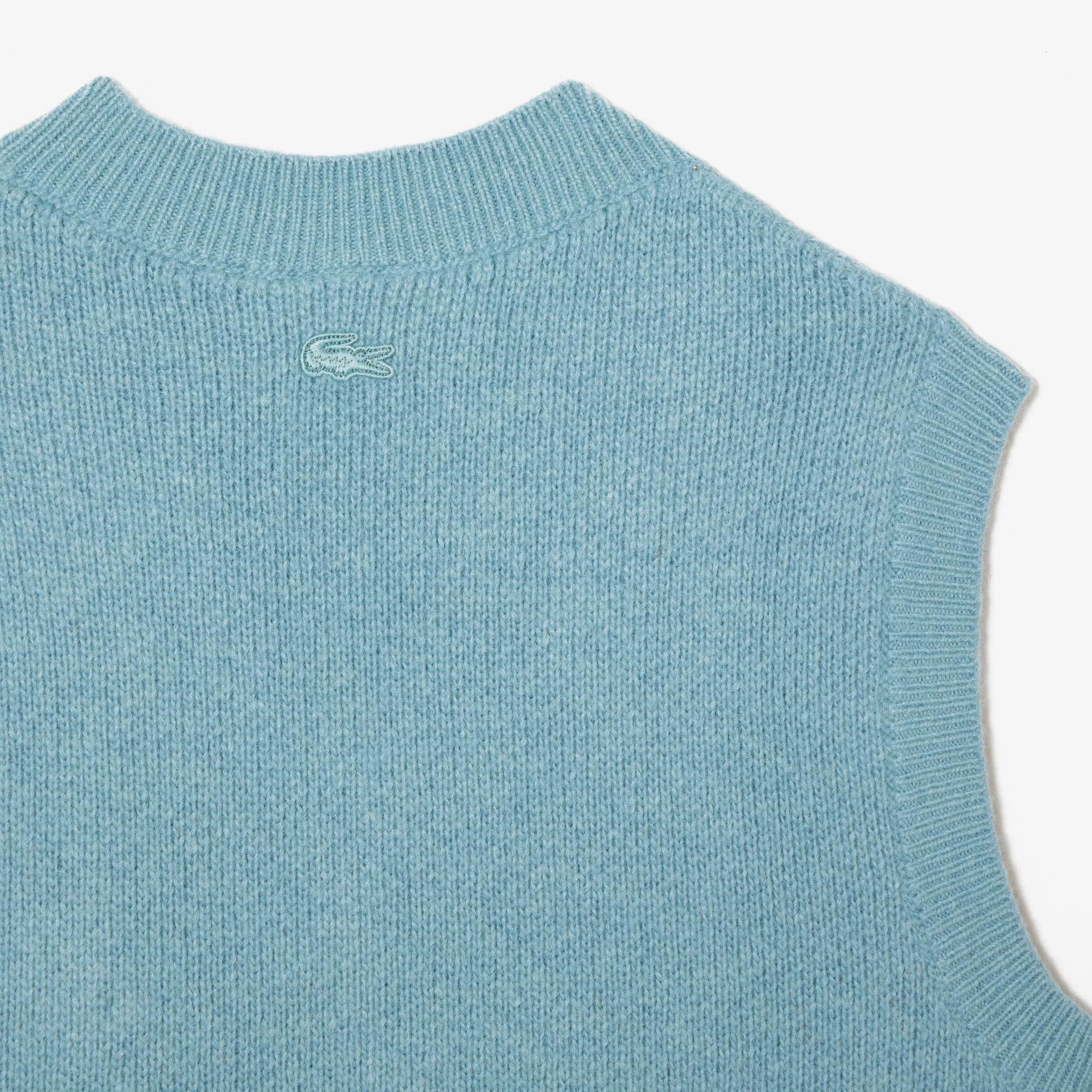 Colete em Gola V Lacoste x le FLEUR - Moletons Masculinos