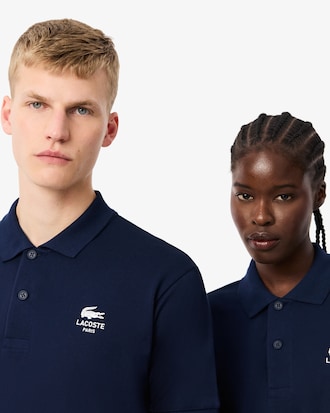 Polo Cl&aacute;ssico Fit com Estampa Assinatura L.12.12