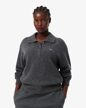 Sweater de lana de cuello alto