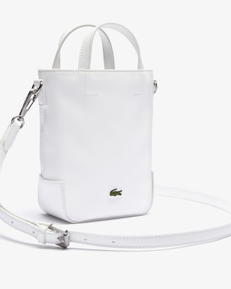 Bolsa tote feminina pequena Piqu&eacute; Resort em piqu&eacute; de lona