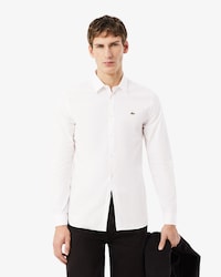 Camisa De Poplin Elastizado Al Cuerpo