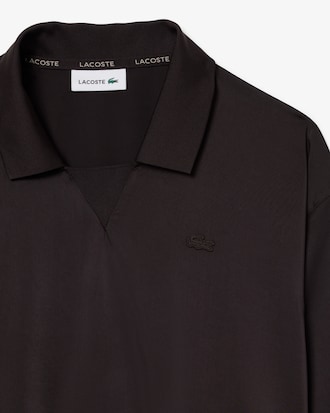 Polo em Cetim com Modelagem ampla