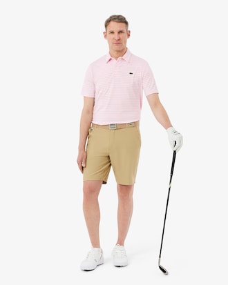 Polo Golf Modelagem reta Ultra Dry Listrada