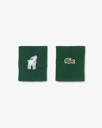 Munhequeiras GOAT Lacoste x Novak Djokovic