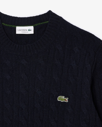 Sweater De Lana Con Tejido Acanalado 