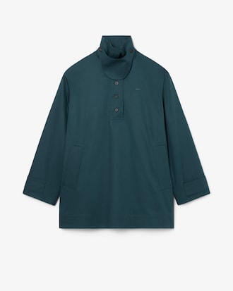 Mini vestido de sarga oversize Runway