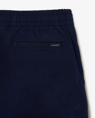 Pantalones De Gabardina De Algod&oacute;n Elastizado