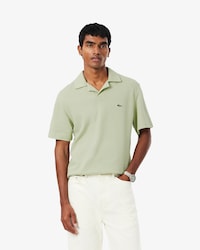 Polo Classic Fit em Algod&atilde;o e Linho